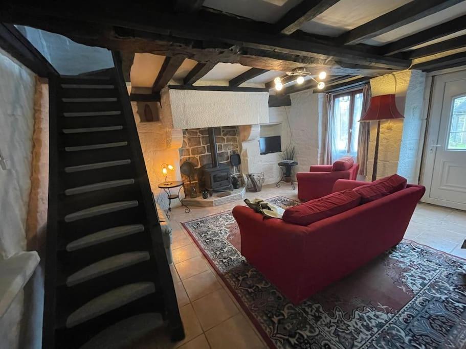 Le Petit Fleur - The Little Flower, Cosy Cottage Saint-Michel-de-Montjoie Buitenkant foto